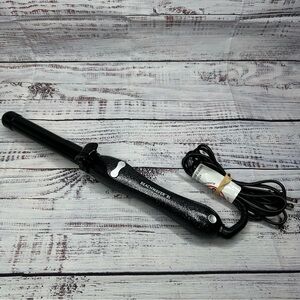 BEACHWAVER B1 Rotating Curling Iron Styling Wand Black Glitter Color BW16H2